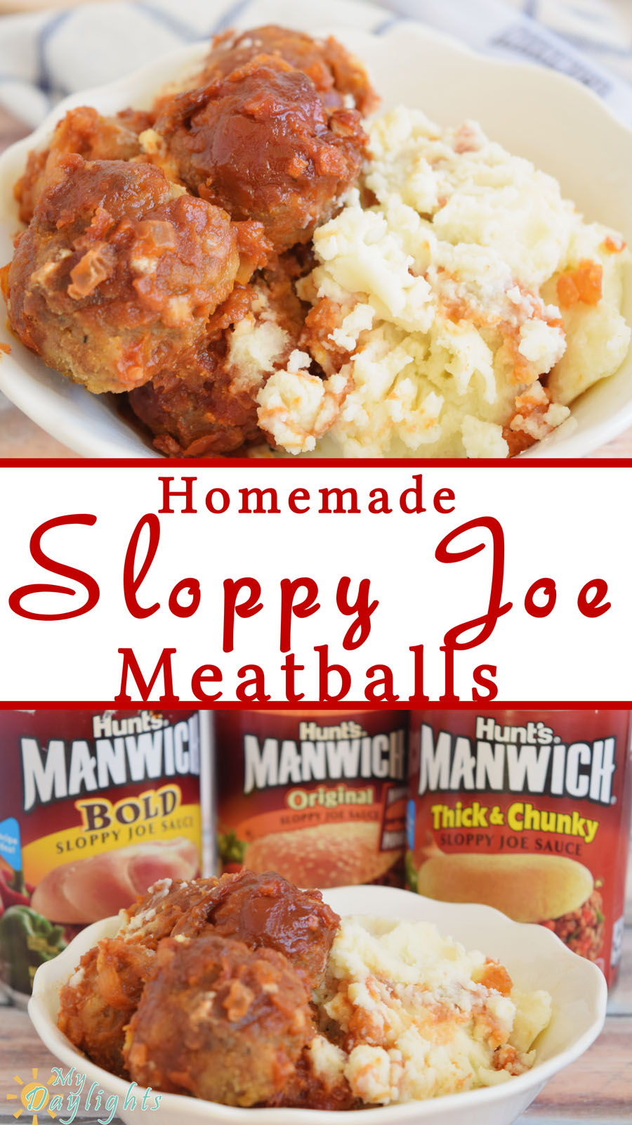 Homemade Sloppy Joe Meatballs - Your Everyday Family