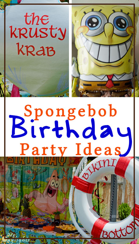 Spongebob Squarepants Birthday Party - Your Everyday Family
