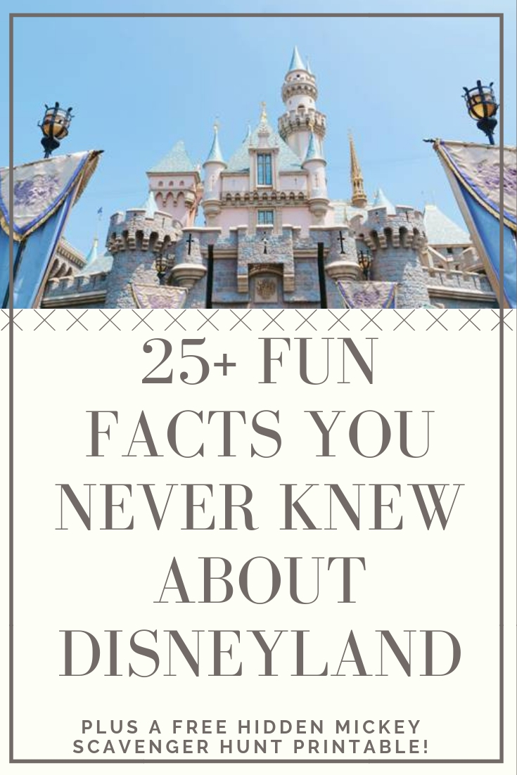 25+ Fun Facts About Disneyland To Use On Your Next Trip! - Your ...